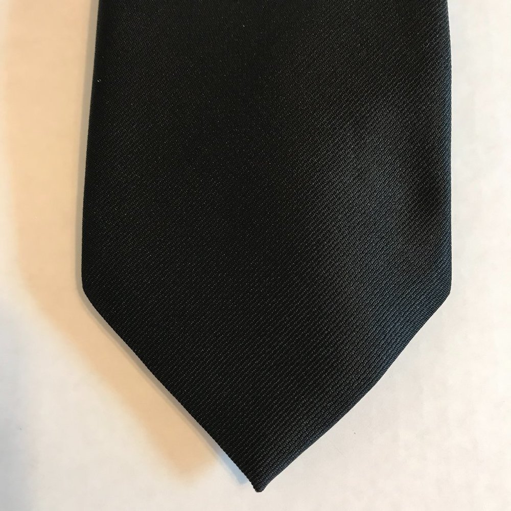 Outline Black Men's Tie